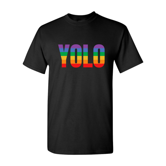 YOLO FITTED YOLO PRIDE UNISEX TEE - Yolofitted
