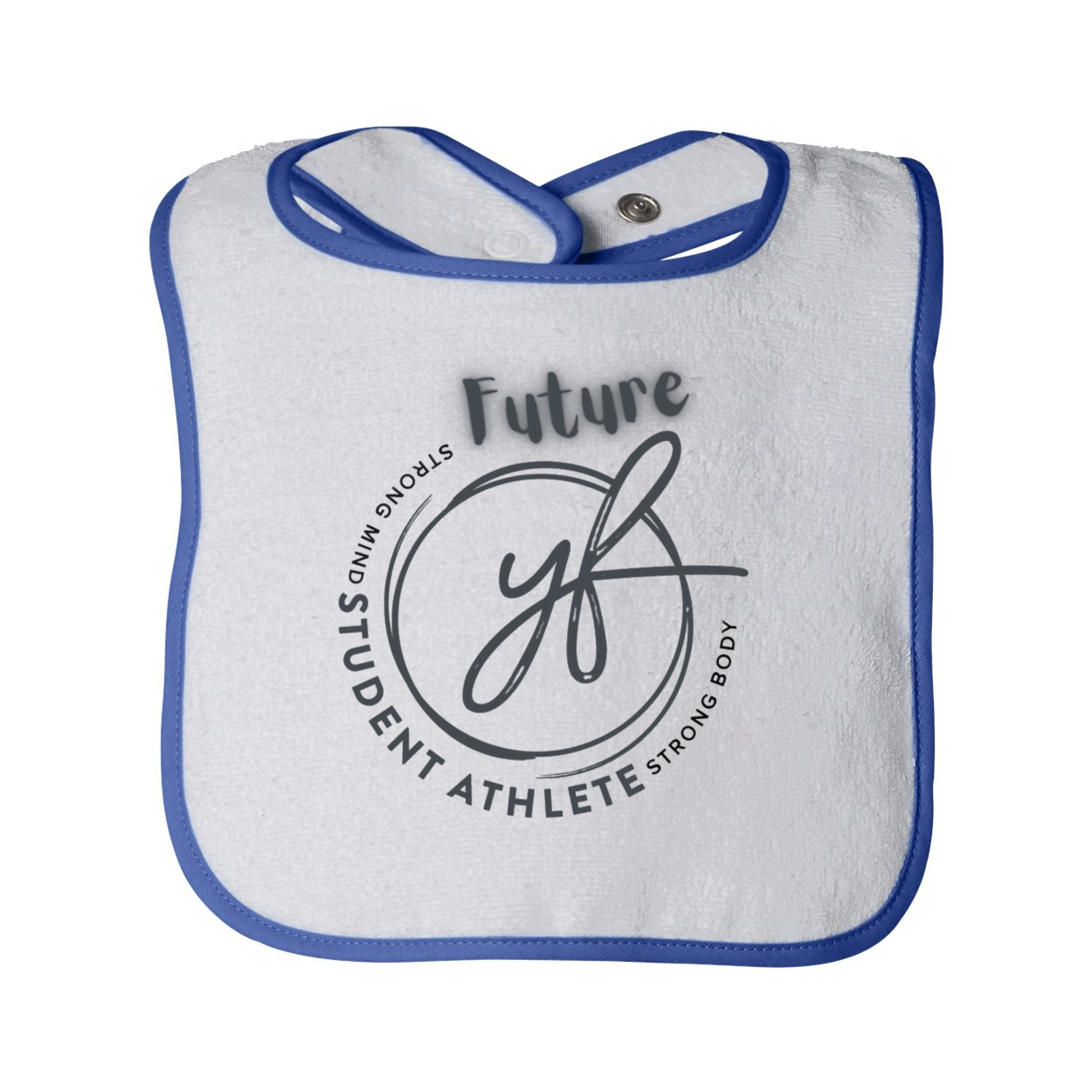 YOLOFITTED'S FUTURE STUDENT ATHLETE BABY BIB - Yolofitted