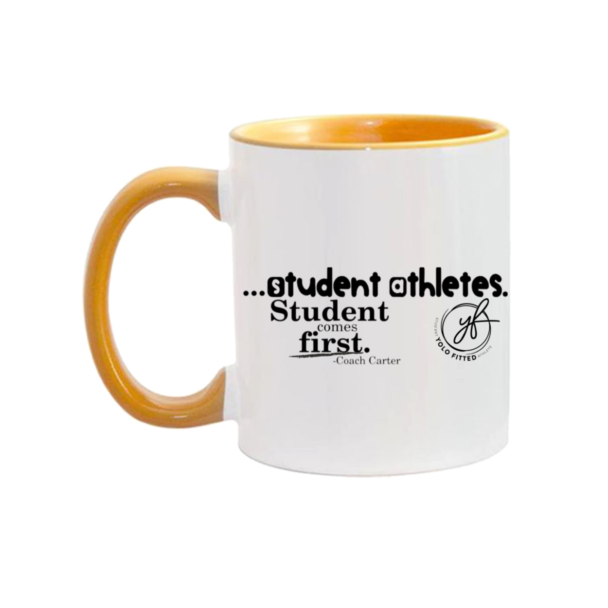YOLO FITTED'S STUDENT ATHLETE MUG - Yolofitted