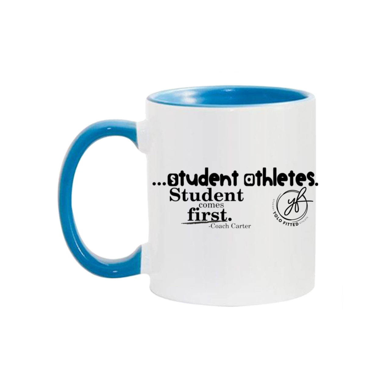 YOLO FITTED'S STUDENT ATHLETE MUG - Yolofitted