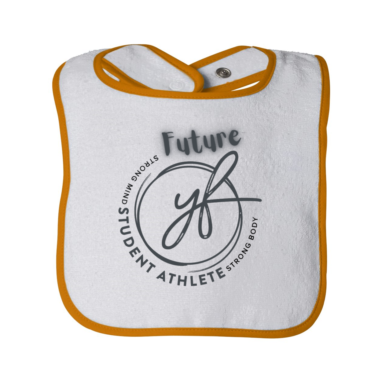 YOLOFITTED'S FUTURE STUDENT ATHLETE BABY BIB - Yolofitted