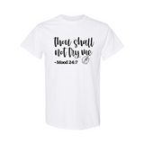 YOLO FITTED'S "THOU SHALL NOT TRY ME" UNISEX TEE - Yolofitted