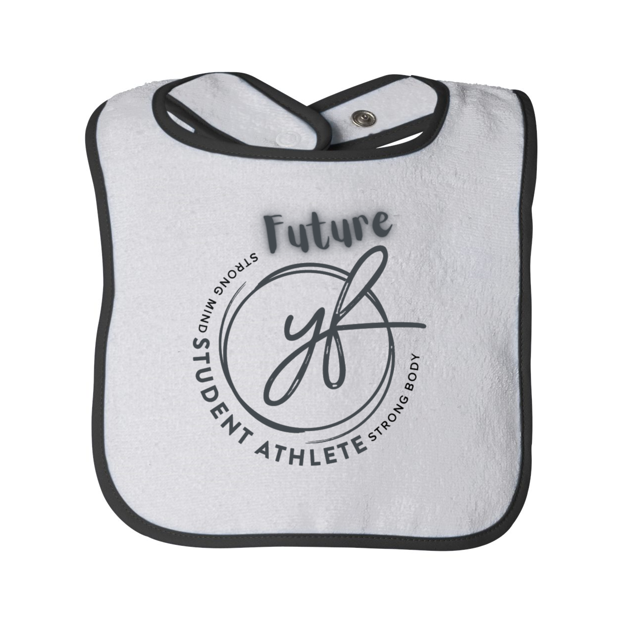 YOLOFITTED'S FUTURE STUDENT ATHLETE BABY BIB - Yolofitted
