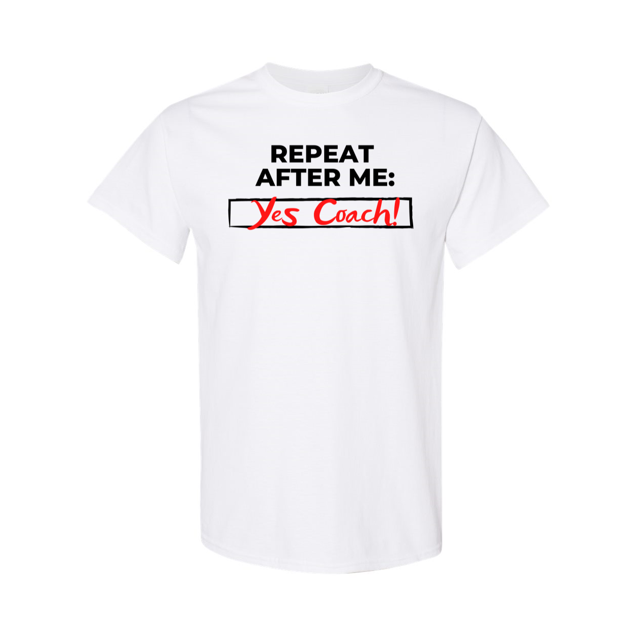 YOLOFITTED'S "YES COACH" UNISEX TEE - Yolofitted