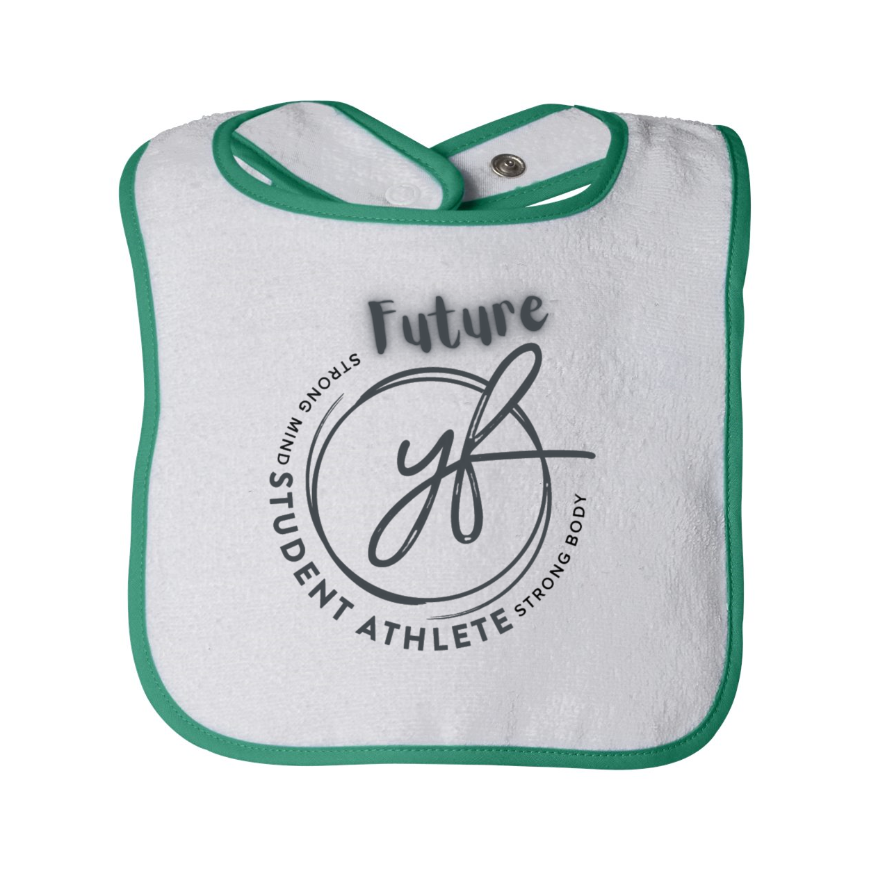 YOLOFITTED'S FUTURE STUDENT ATHLETE BABY BIB - Yolofitted