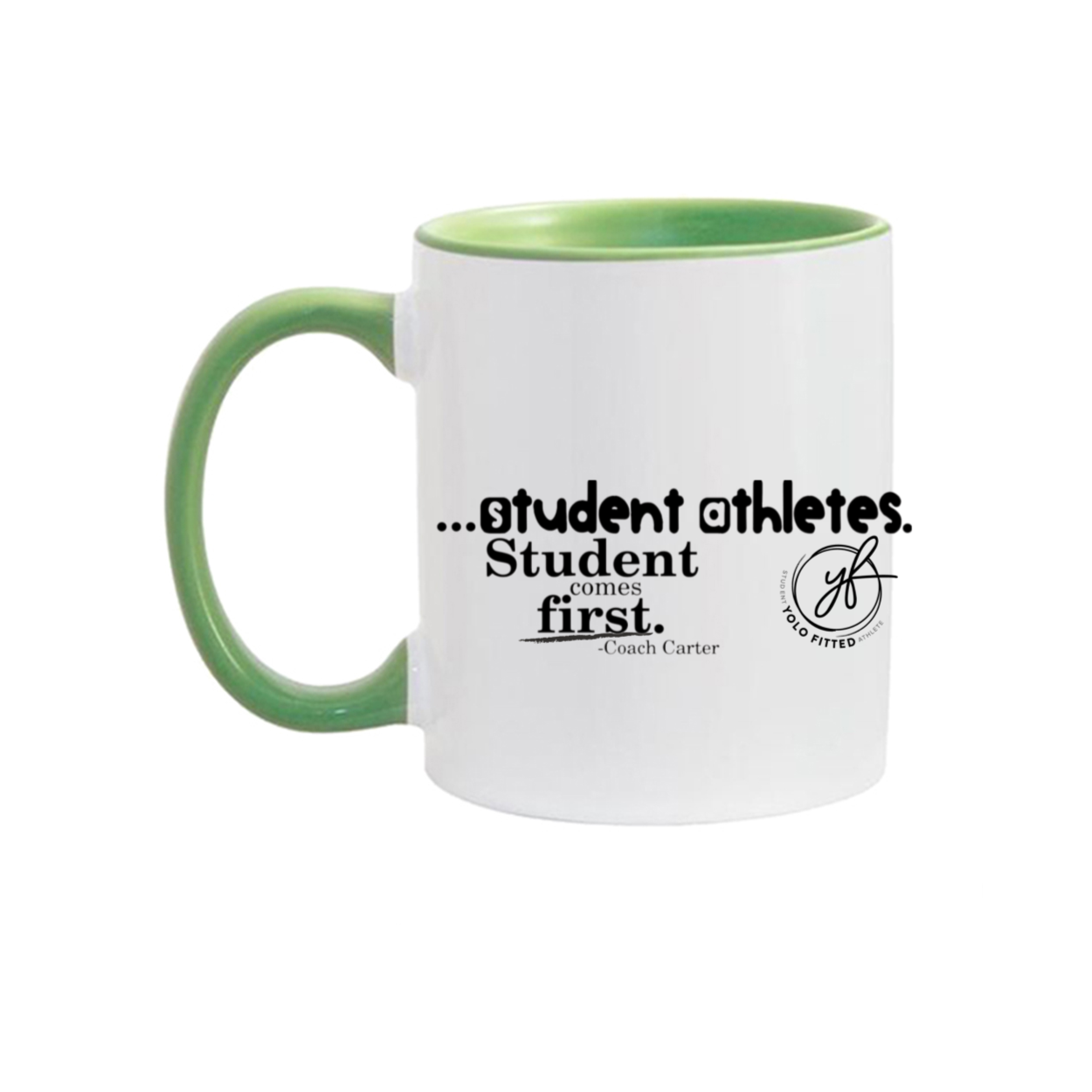 YOLO FITTED'S STUDENT ATHLETE MUG - Yolofitted
