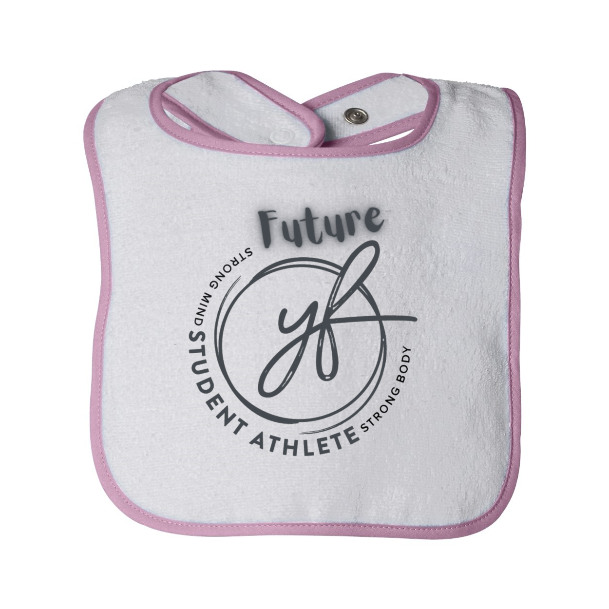 YOLOFITTED'S FUTURE STUDENT ATHLETE BABY BIB - Yolofitted