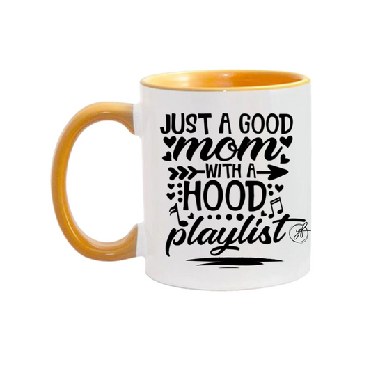 YOLO FITTED'S "JUST A GOOD MOM" MUG - Yolofitted