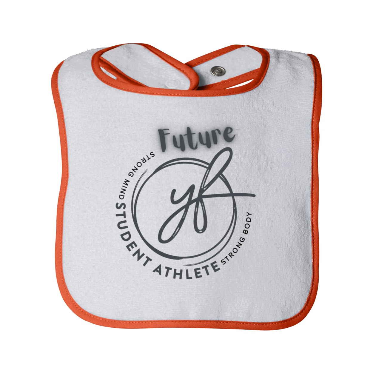 YOLOFITTED'S FUTURE STUDENT ATHLETE BABY BIB - Yolofitted