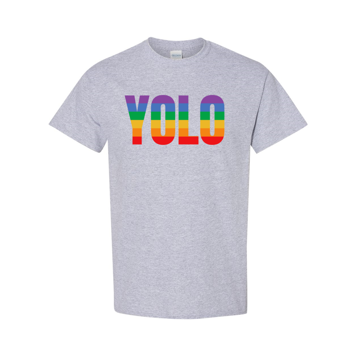 YOLO FITTED YOLO PRIDE UNISEX TEE - Yolofitted