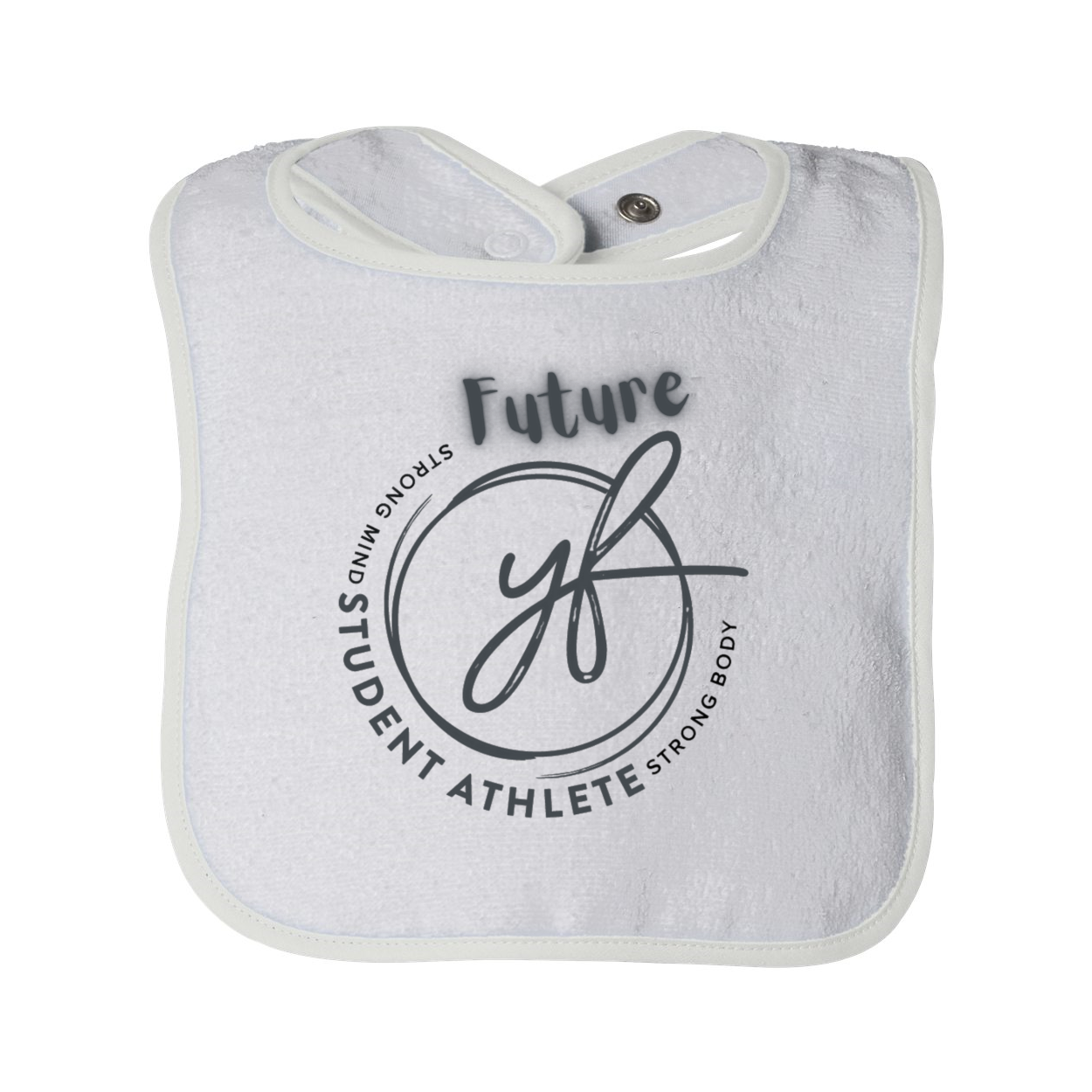 YOLOFITTED'S FUTURE STUDENT ATHLETE BABY BIB - Yolofitted