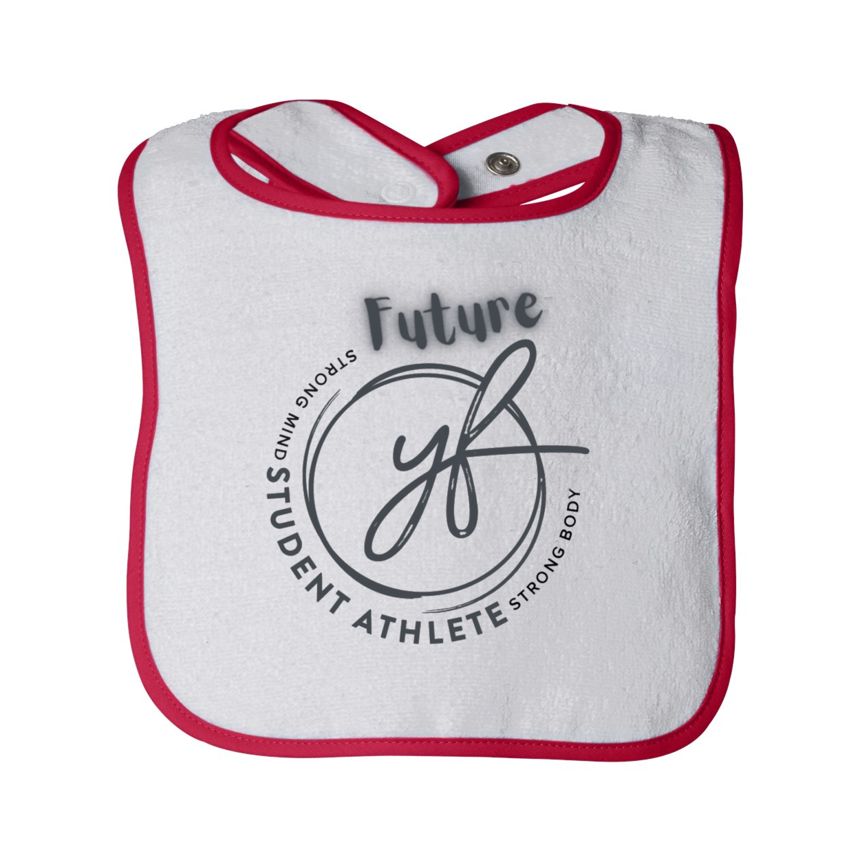 YOLOFITTED'S FUTURE STUDENT ATHLETE BABY BIB - Yolofitted