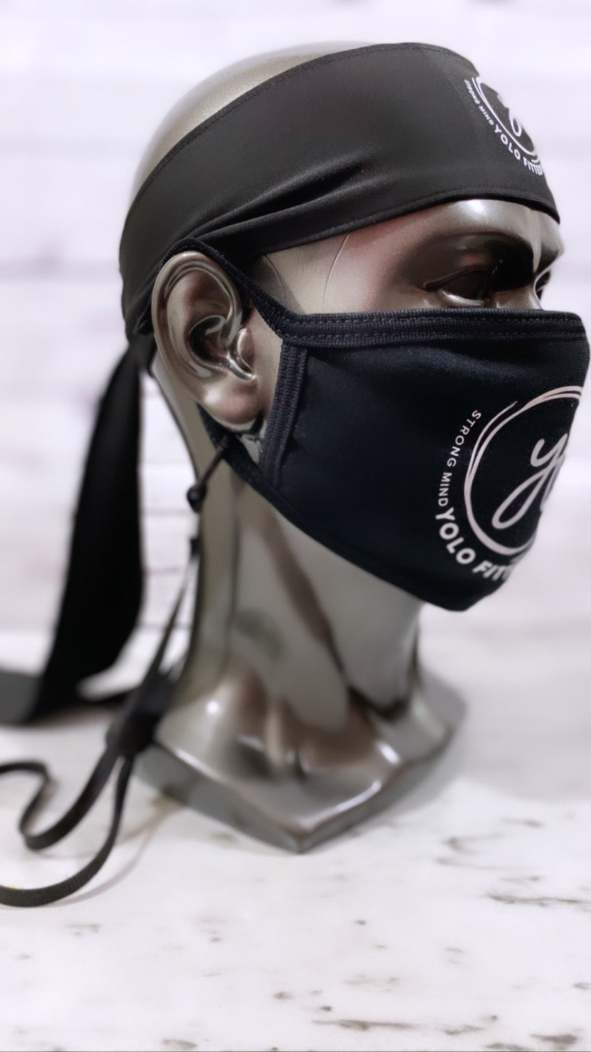 YOLO FITTED UNISEX DRI-FIT HEAD TIE - Yolofitted