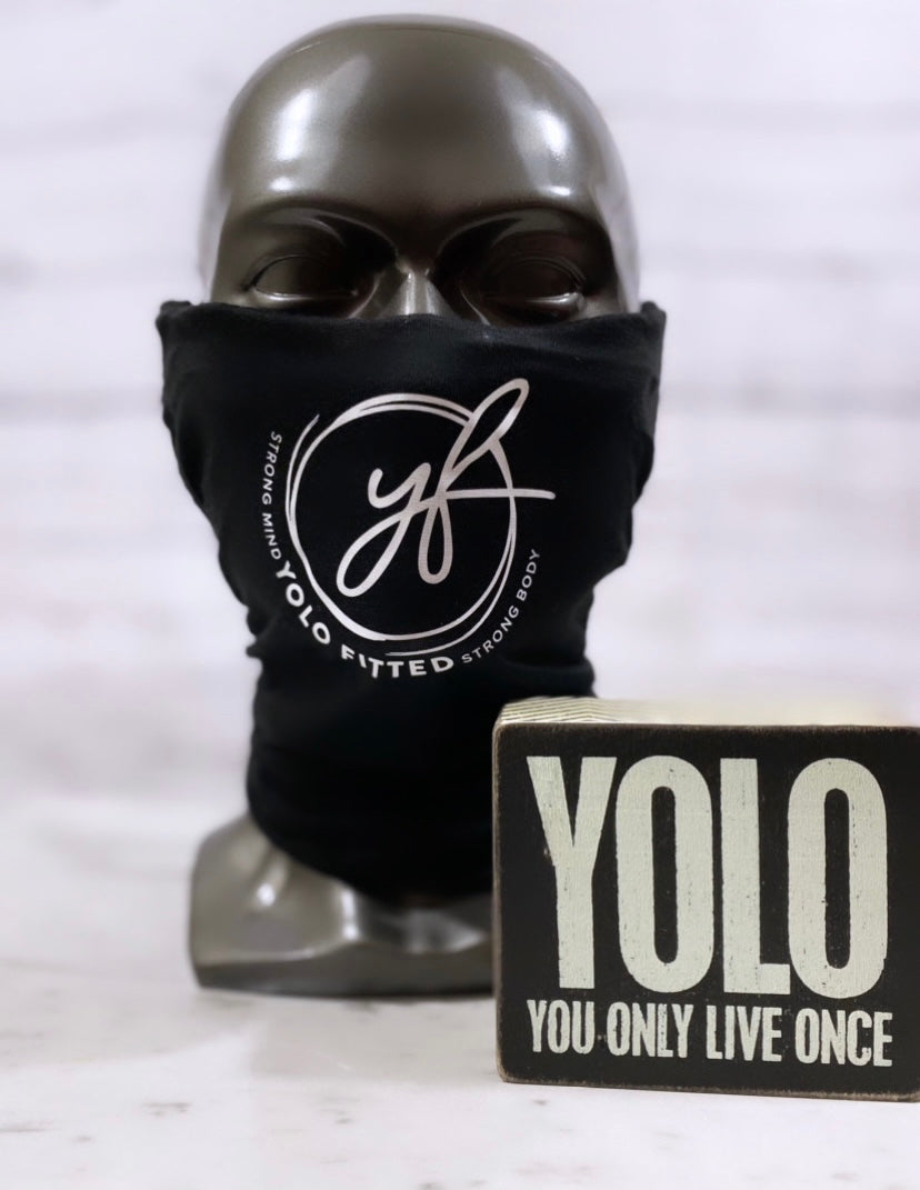 YOLO FITTED 3-WAY COVER MASK, HEADBAND, SCARF - Yolofitted