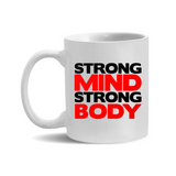 YOLO FITTED'S STRONG MIND STRONG BODY MUG - Yolofitted