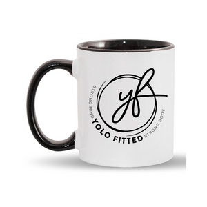 YOLO FITTED'S SIGNATURE LOGO MUG - Yolofitted