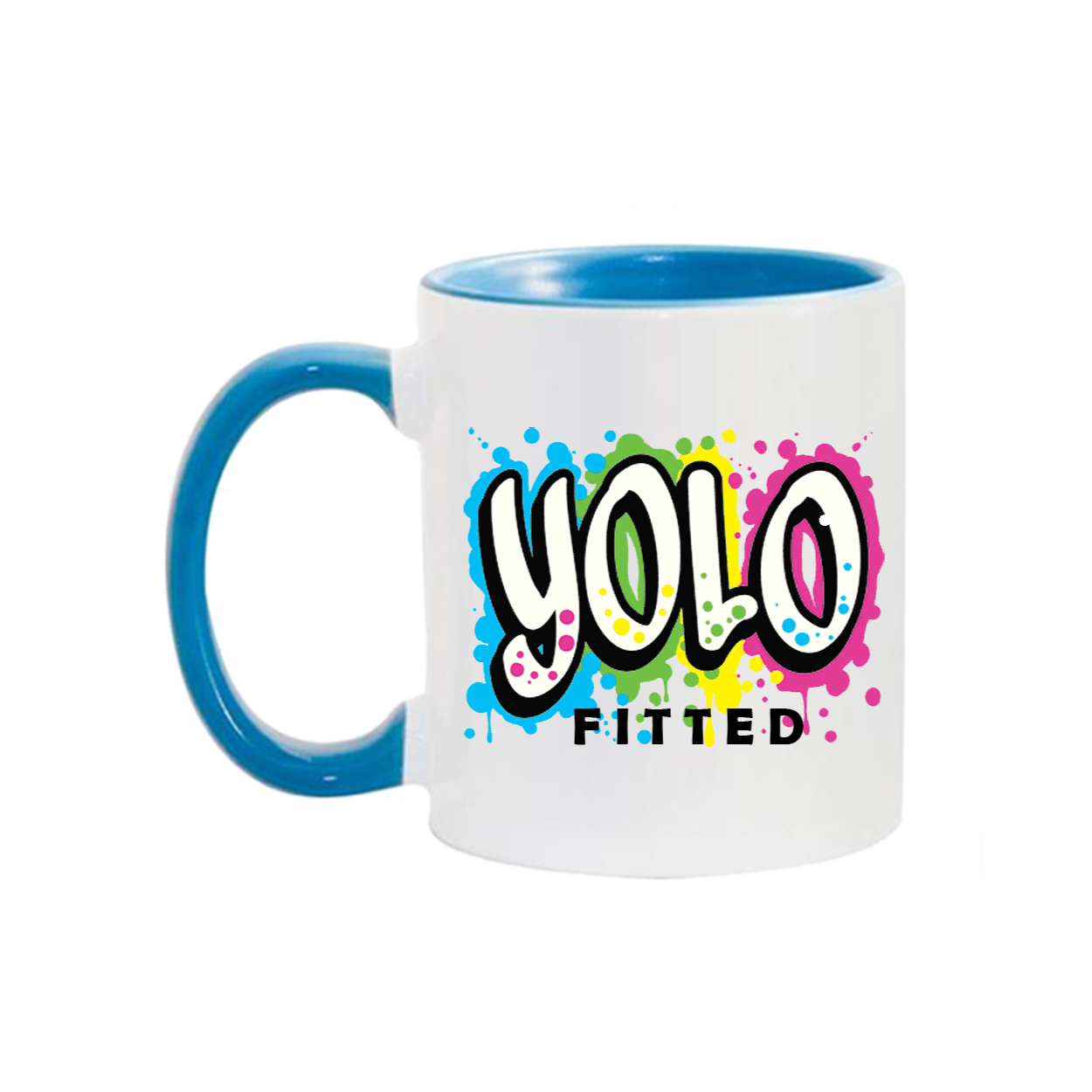 YOLO FITTED'S  GRAFFITI MUG - Yolofitted