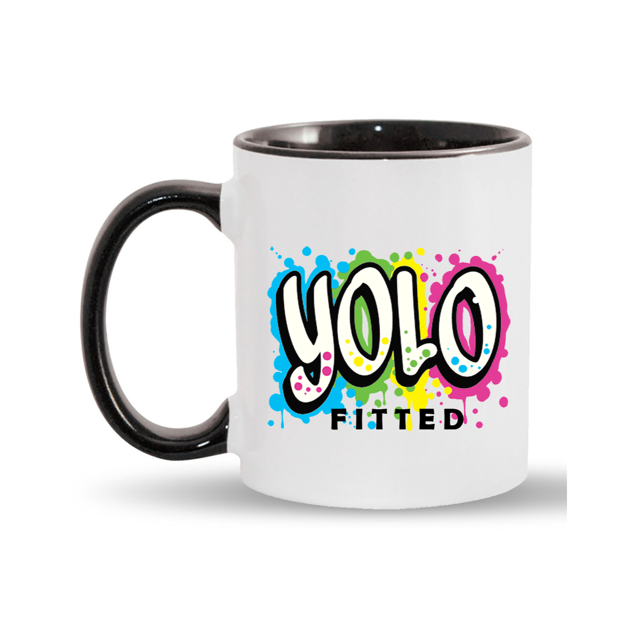 YOLO FITTED'S  GRAFFITI MUG - Yolofitted