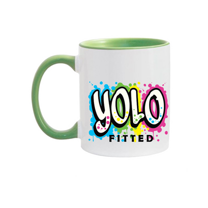 YOLO FITTED'S  GRAFFITI MUG - Yolofitted