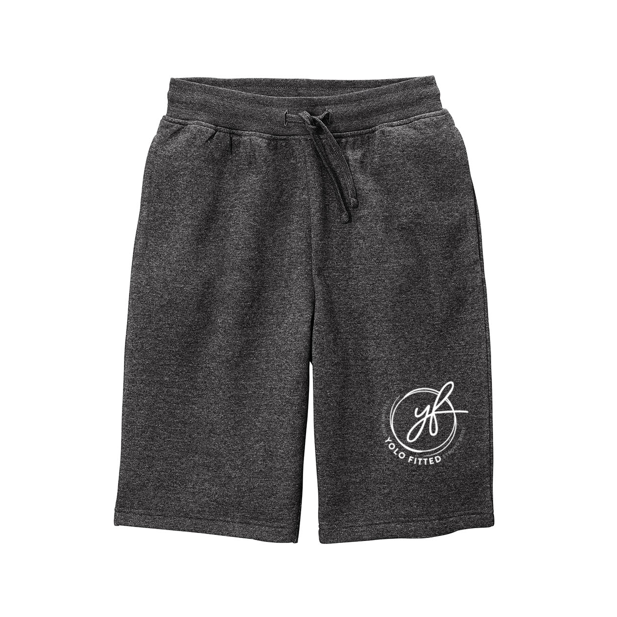 YOLO FITTED SIGNATURE MEN'S FLEECE SHORTS - Yolofitted