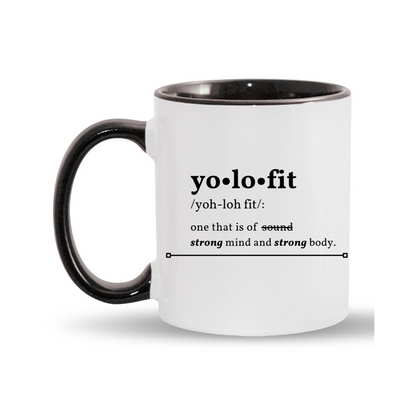 YOLO FITTED DEFINITION MUG - Yolofitted