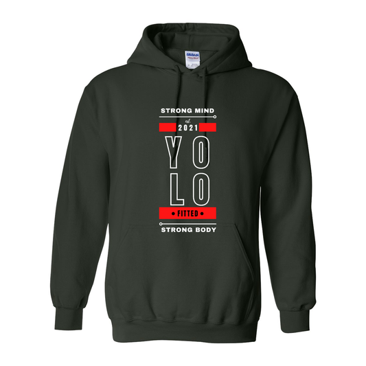 YOLO FITTED "EST. 2021" UNISEX HOODIE