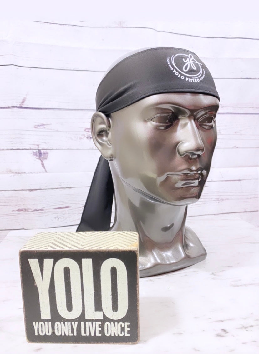 YOLO FITTED UNISEX DRI-FIT HEAD TIE - Yolofitted