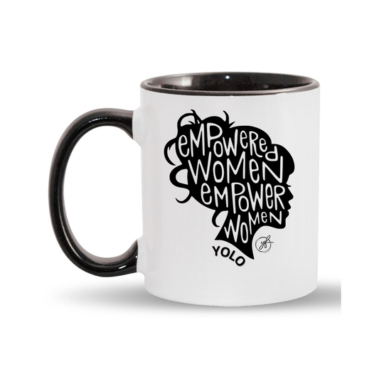 YOLO FITTED'S "EMPOWERED WOMEN, EMPOWER WOMEN" MUG