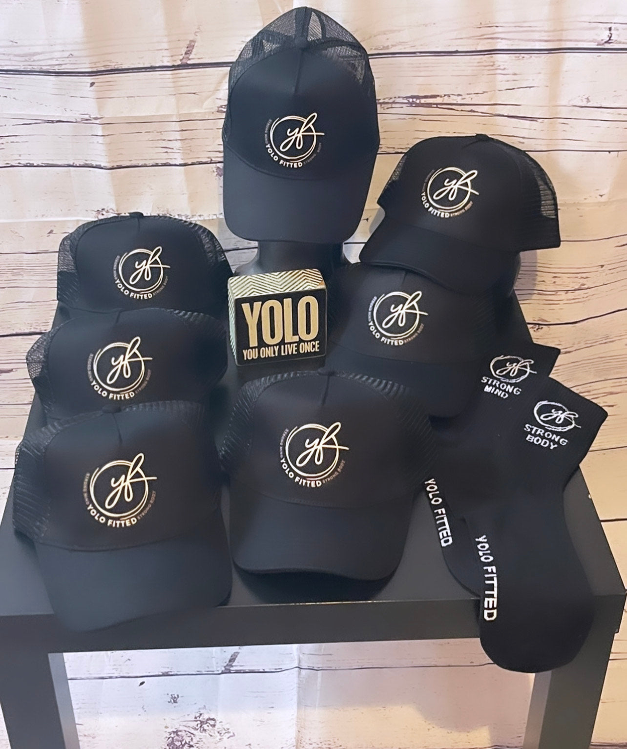 YOLO FITTED SIGNATURE TRUCKER HAT